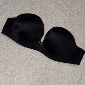 Victoria's Secret Black Strapless Bra